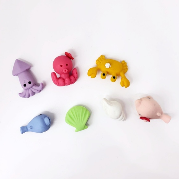 Kawaii Cute Japanese Erasers - Marine Fish Life - Picture 2 of 4